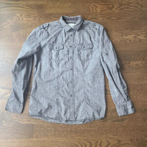 Marc Ecko men's shirt size Large  buttons up